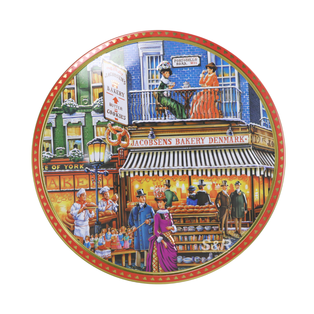 Jacobsen's Bakery Danish Butter Cookies Designer Tin 680g